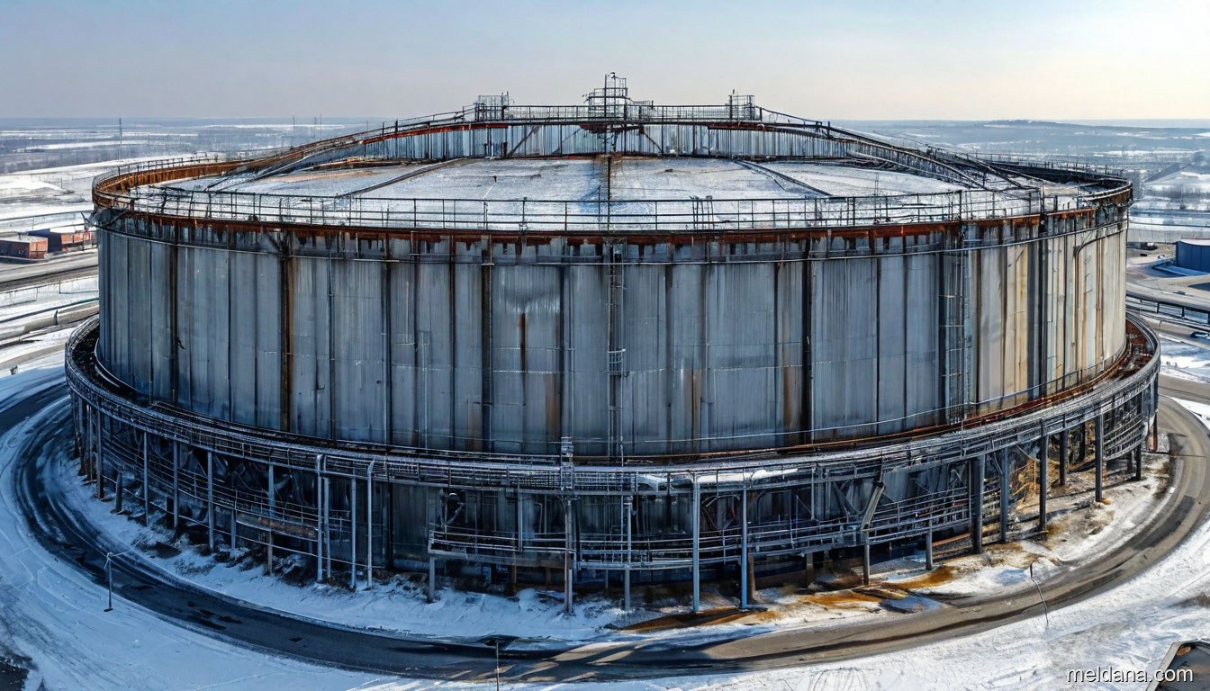 Антидроновая защита резервуара РВС-50000 Ступино — ЗОК ЗАСЛОН по СП 542